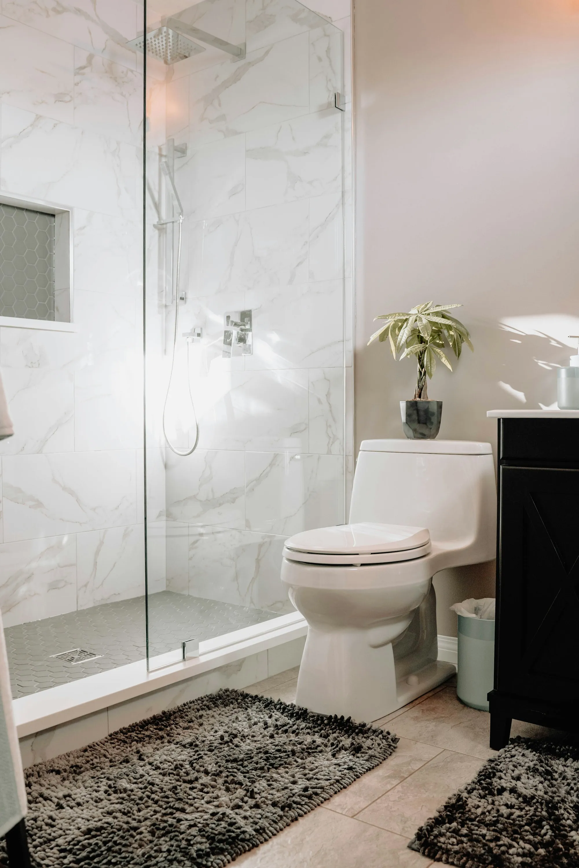 Updated bathroom with a clean, finished look