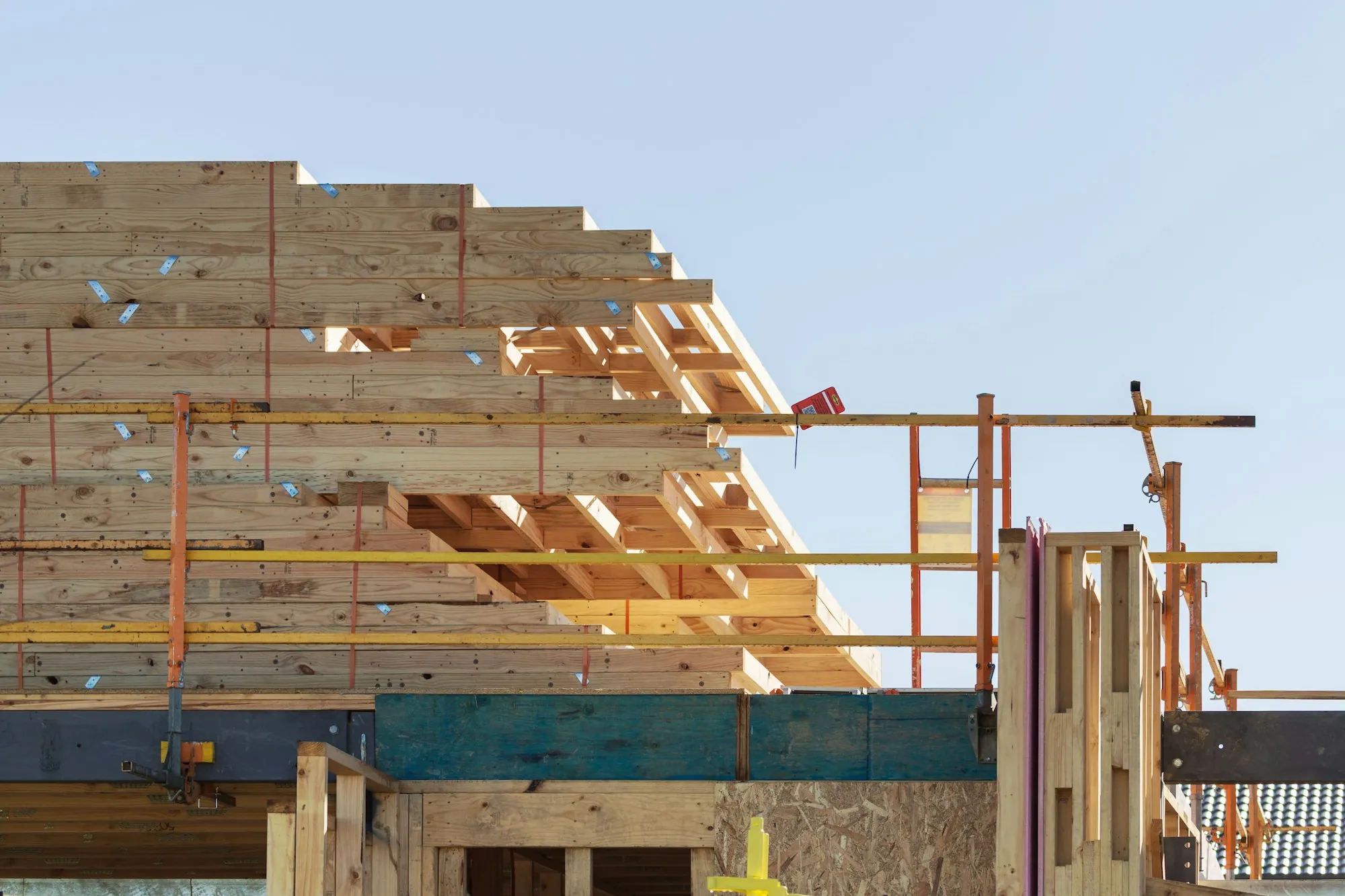 Home renovation project during construction